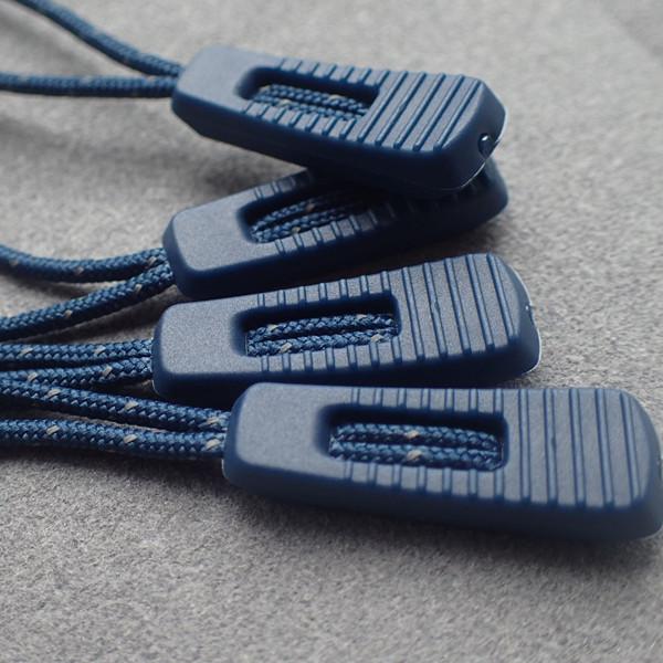 Sportswear Zipper Puller , TPU Custom Zip Pullers For Garment
