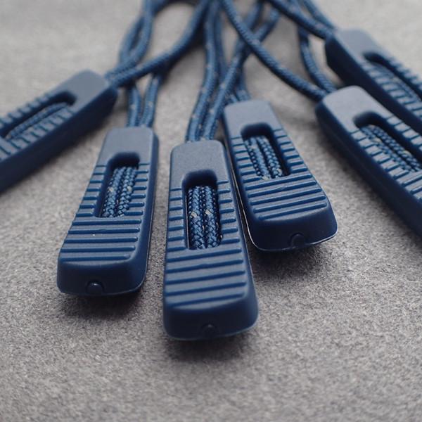Sportswear Zipper Puller , TPU Custom Zip Pullers For Garment