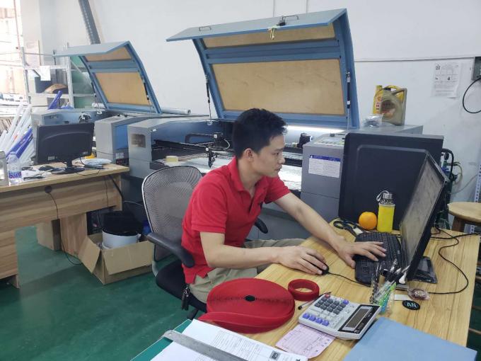 China T&K Garment Accessories Co.,Ltd factory production line