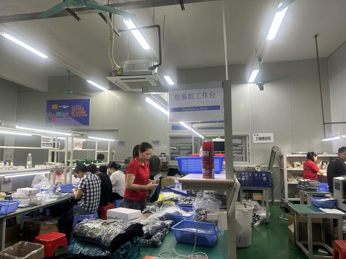 China T&K Garment Accessories Co.,Ltd factory production line