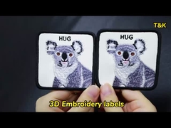 custom high quality woven label Multiple styles woven label luxe custom made woven labels for clothi