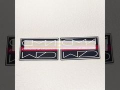 Durable Silicone Screen Printing Clothing Labels Vibrant Ink Screen Printing Clothing Labels