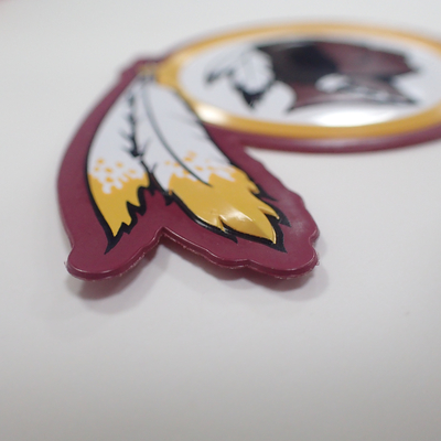 TPU Logo Patch Heat Transfer Badge 3D Flag Five Ring For Cap
