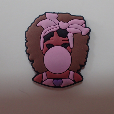 Relief Logo PVC Rubber Patch Cartoon Character Fashion Silicone Badge