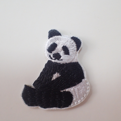 Silver Thread Custom Embroidered Patch New Design For Garment Accessories