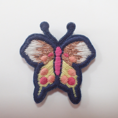 Silver Thread Custom Embroidered Patch New Design For Garment Accessories
