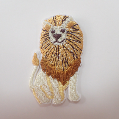 Silver Thread Custom Embroidered Patch New Design For Garment Accessories