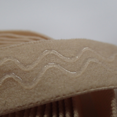 Nylon Custom Elastic Belt Silicone Printed Embossed Logo For Underwear
