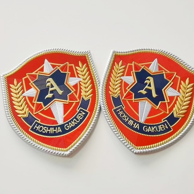 Epaulettes Logo Clothing Tags Labels , Custom 3D TPU Patch For Clothing