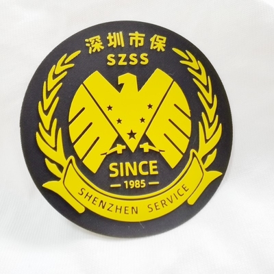 Glossy Silicone Heat Transfer Print 3d Clothing Labels And Tags Custom