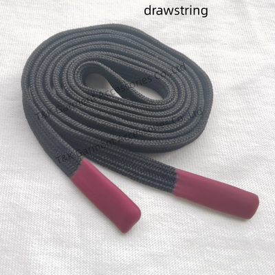 Sports Clothing Custom Drawstring Cord With Silicone Ends