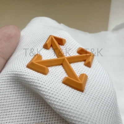 3D Silicone Custom Heat Transfer Labels Anti Slip Free Design