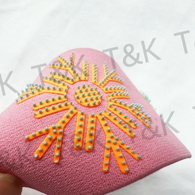 CMYK Color Revlon Heated Silicone Brush Screen Printing Label Durable