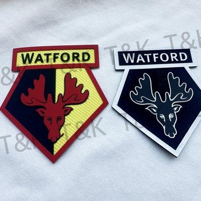 Silk Screen Printed Label Heat Transfer Patches Silicone For Garment