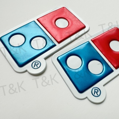 Custom Logo Backing Clothing Patches Embossed TPU Badge
