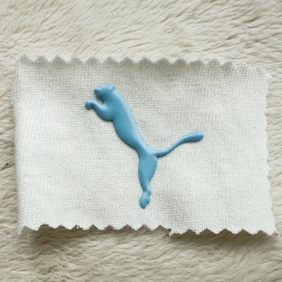 3D Colorful Silicone Heat Transfer Labels Sustainable For T Shirts
