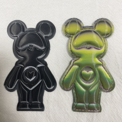 Factory Custom TPU Puff Bump Patches 3D Raised Logo Waterproof TPU Heat Transfer Patches Iron On Clothing Labels