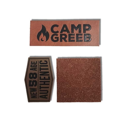 Personalized Custom Embossed Leather Patches With Logo Image Or Text
