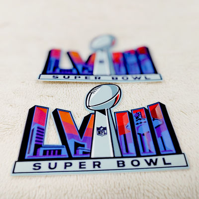 Custom Design Modern Style 3D Silicone Patch with Custom Color for Garment and Accessories