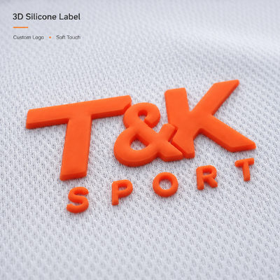Custom Silicone Heat Transfer Labels with Wash Resistance, Custom Color, and Multiple Thickness Options