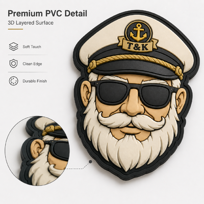 Eco-Friendly 3D Soft Customized Rubber Badge Silicone Patch for Garments and Bags