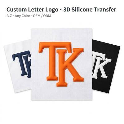 Flexible Silicone Heat Transfer Labels Ideal for Apparel and Industrial Uses Ensuring Strong Adhesion and Durability