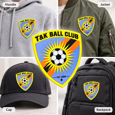 Custom Waterproof 3D TPU Crest Badges with Eco-Friendly Material and Customizable Shape for Sports Apparel