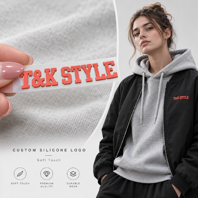 Durable Flexible Silicone Heat Transfer Labels Resistant to Washing and Wear for Garment Identification