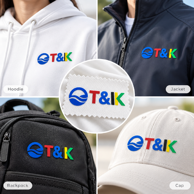 Customizable Eco-Friendly Washable Silicone Heat Transfer Labels for Textile Applications