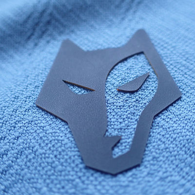 Animals Shape 3D 7cm Heat Transfer Garment Labels Silicon Rubber Printing