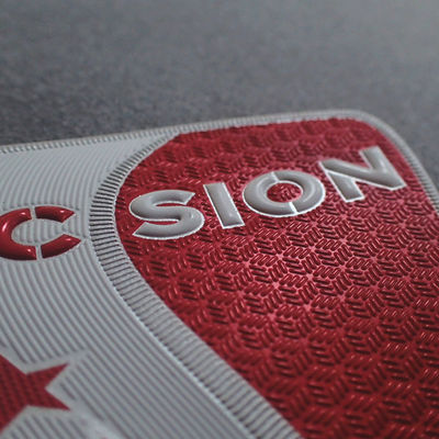 3D Embossed Logo High Frequency TPU Custom Clothing Patches