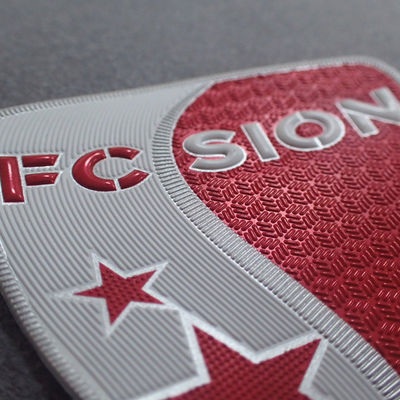 3D Embossed Logo High Frequency TPU Custom Clothing Patches