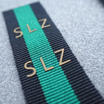 Soft Silk Straight Cut ODM Screen Printing Clothing Labels