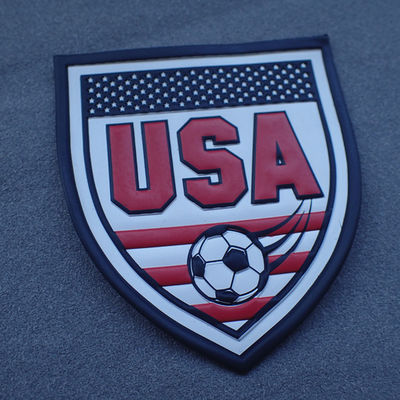 Washable Embossed TPU Printed Custom Clothing Patches