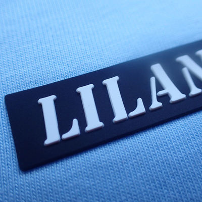 Washable Flat Silicone 1.8mm Heat Transfer Neck Labels