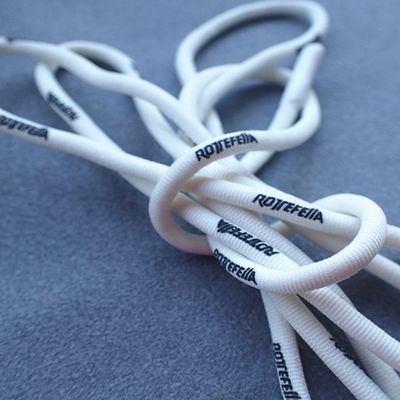 Dipped Silicone Ends 3mm Draw String Cord For Sportswear