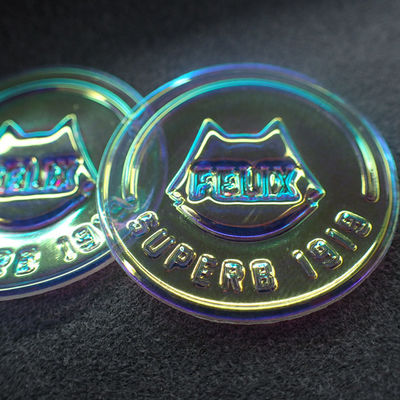 Hologram Embossed TPU Custom Cloth Patches outwear patch