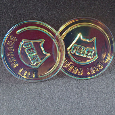 Hologram Embossed TPU Custom Cloth Patches outwear patch