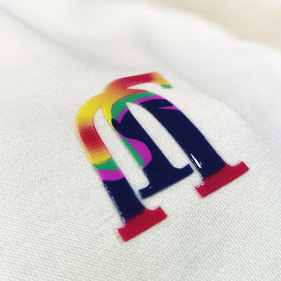 Shiny Silicone Heat Transfer Label 3D Silicone Patch For Sportswear