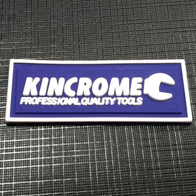 3D Embossed Soft PVC Clothing Labels Sewing Patches Garment T Shirt Logo Design