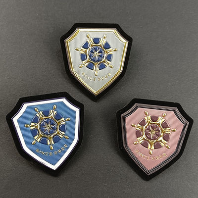 3D High Frequency Soft Heat Press Flower Embossed Tpu Badges Support Welding