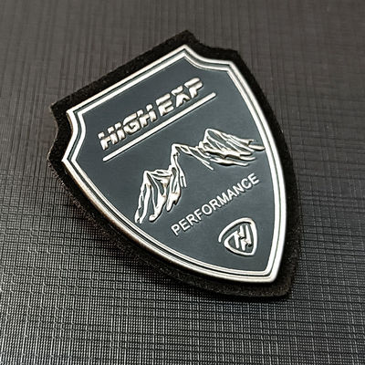 Clothing Logo 3D Tpu Patches High Frequency Soft Embossed Garment Badge