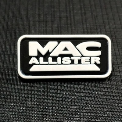 Custom Logo Clothing Woven Patches 3D Rubber Pvc Badges
