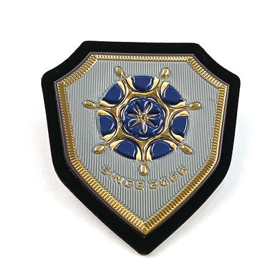 3D High Frequency Soft Heat Press Flower Embossed Tpu Badges Support Welding