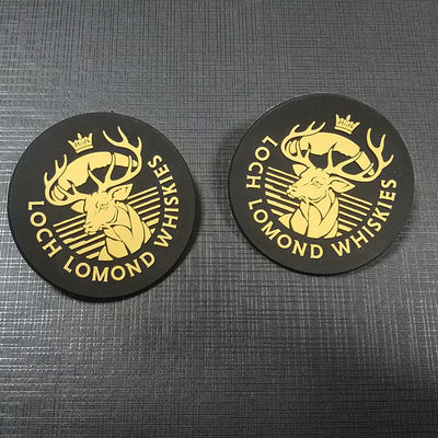 Heat Press Transfer 3D Textured Logo Soft Plastic Pvc Patch For Clothing