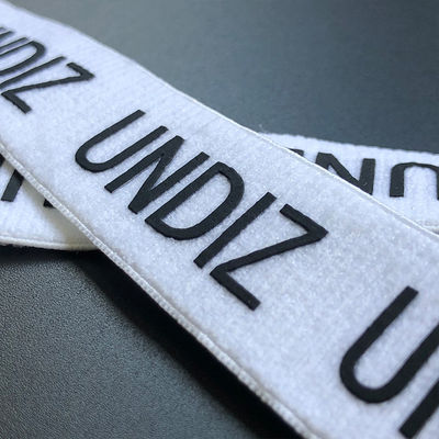 Customized Silicone Printing Nylon Elastic Band Non Slip Webbing