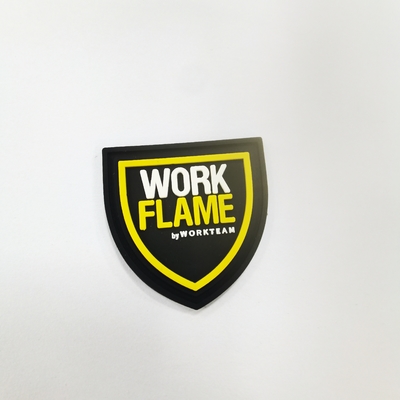 Plastic Soft PVC Rubber Patch Excellent Strength For Shoes / Bags