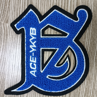 Large Pattern Color Towel Embroidery Patch Chenier Decal Logo