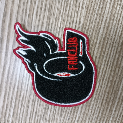 Large Pattern Color Towel Embroidery Patch Chenier Decal Logo