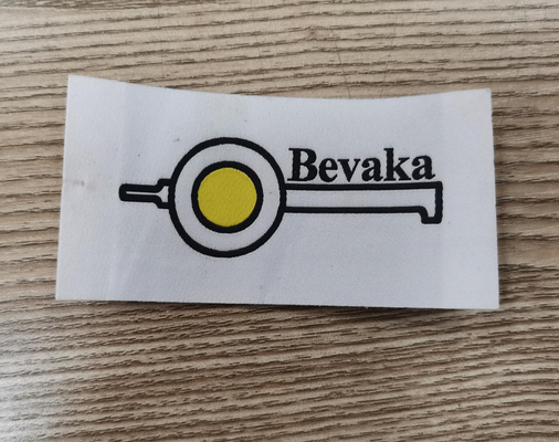 Customized T Shirt Garment Woven Label Cotton Washable For Clothes